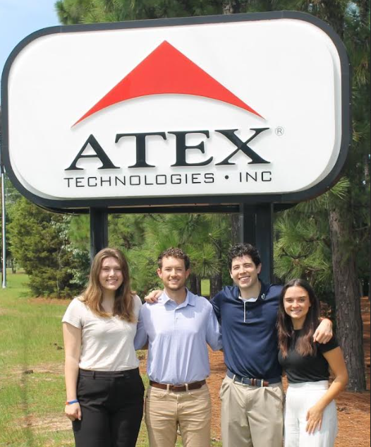 Rural Works! interns at Atex Technologies