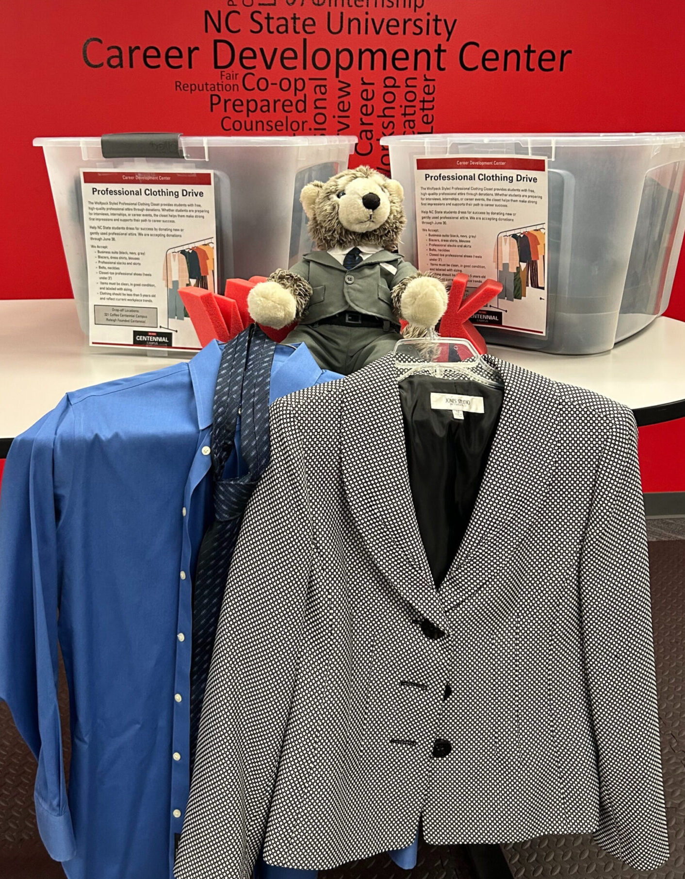 Centennial Campus Professional Clothing Drive
